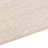 Kurzflor Teppich | Flauschiger Flachflor für Wohnzimmer, Esszimmer, Schlafzimmer oder Kinderzimmer | Creme